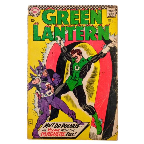 Green Lantern Vol 2 #47 DC Comics 1966 GD Silver Age Comic Book Vintage - Picture 1 of 5